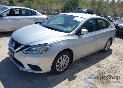 2019 Nissan Sentra Sv z USA, uszkodzony, nr VIN 3N1AB7AP0KL603025